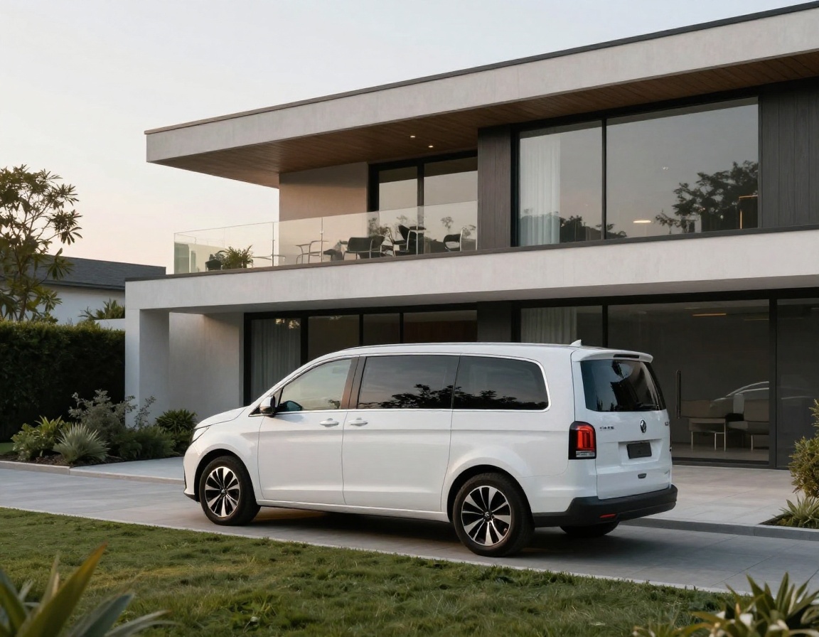 Discreet unmarked Sentry response unit deployed at a modern property
