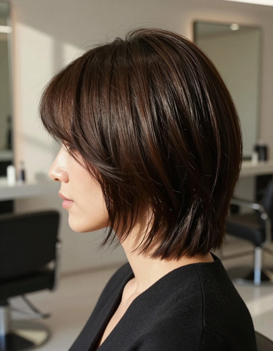 Editorial haircut and styling showcase at Marlowe