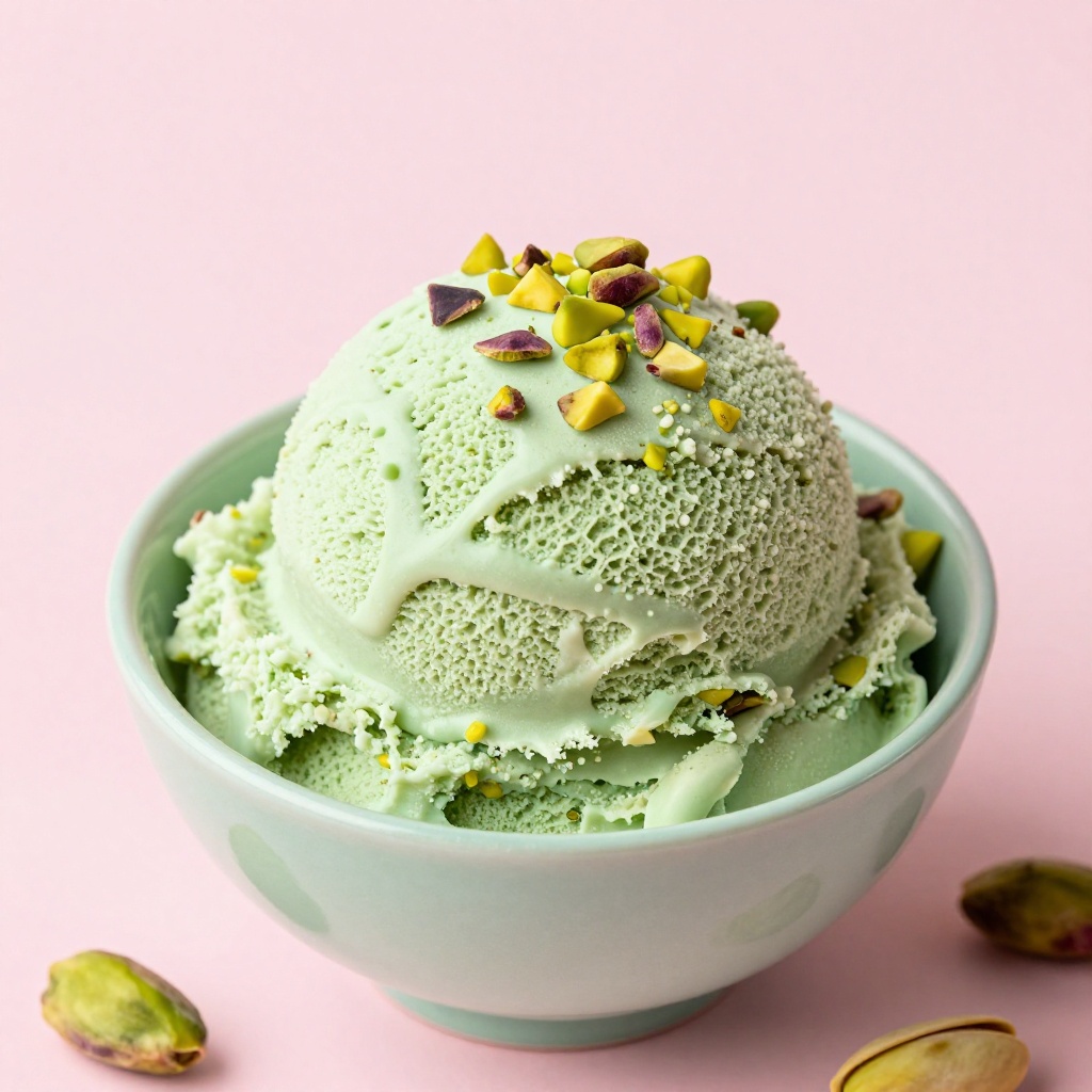 Sicilian Roasted Pistachio Crisp scoop