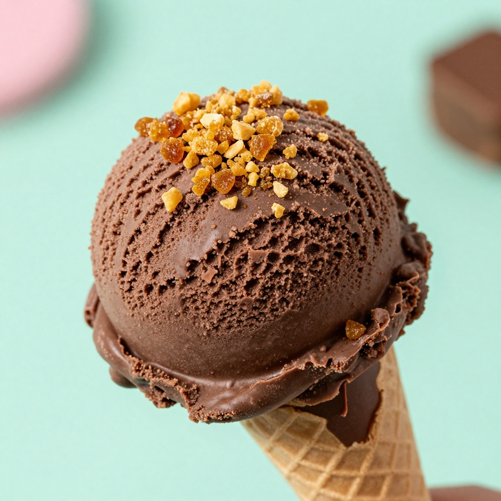 Midnight Honeycomb Fudge dairy-free ice cream