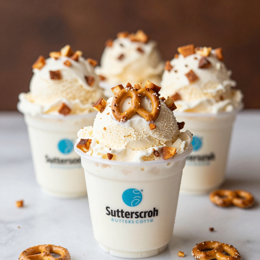 Salted Butterscotch Pretzel scoop