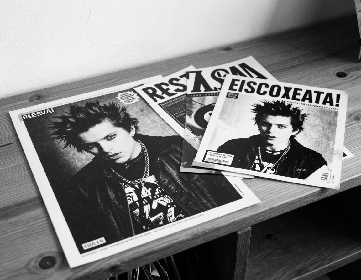 Post-punk and DIY 7-inch singles