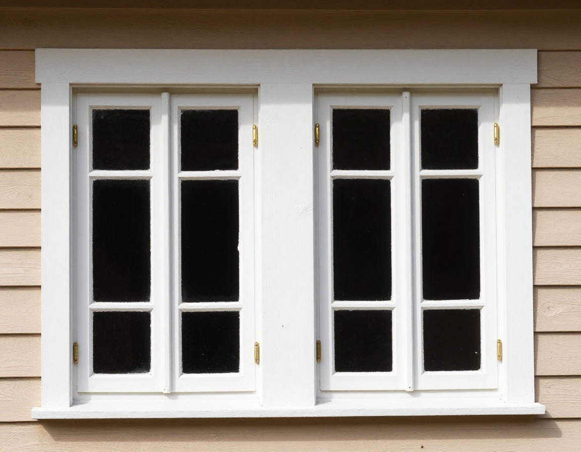 Restored timber sash window frames with pristine micro-fine brushwork