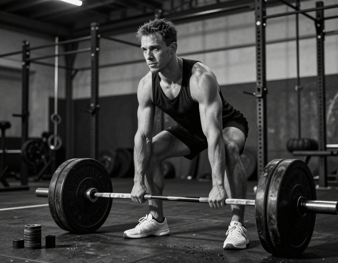 Fieldhouse Strength head coach analyzing barbell technique in private facility
