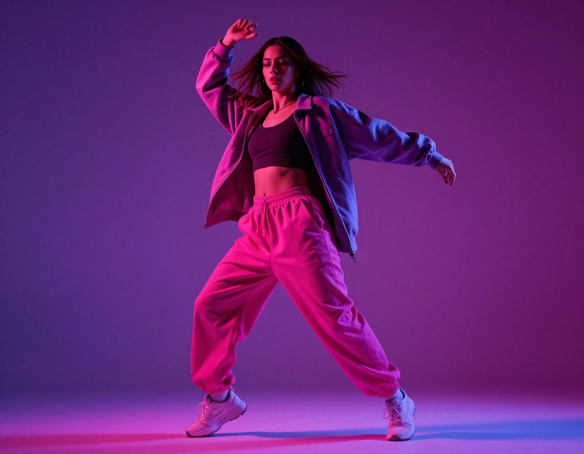 Mireya Cruz teaching hip-hop masterclass