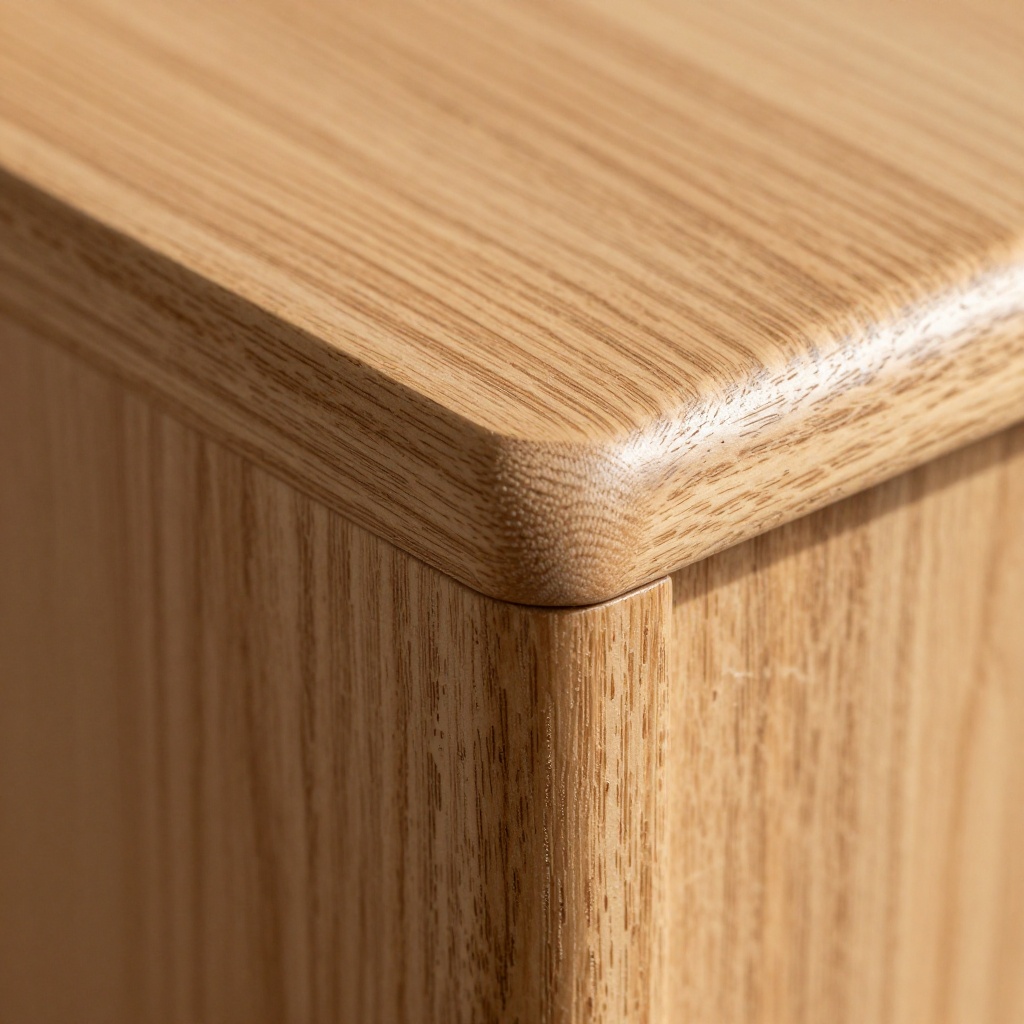 Macro tactile grain detail of wire brushed engineered oak