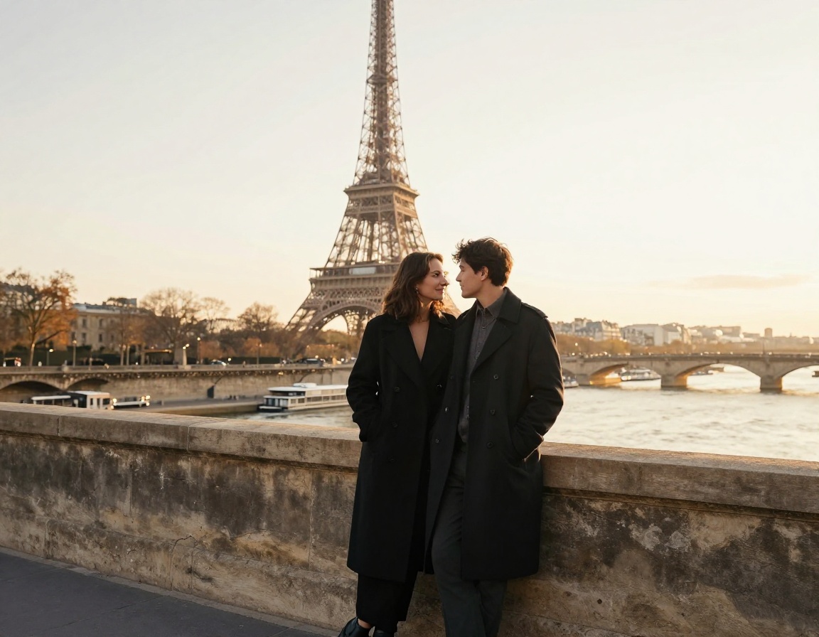 Morning in Saint-Germain engagement session