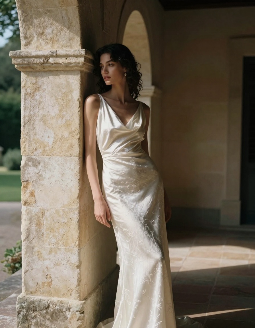 Editorial wedding portrait by Ines Marchetti