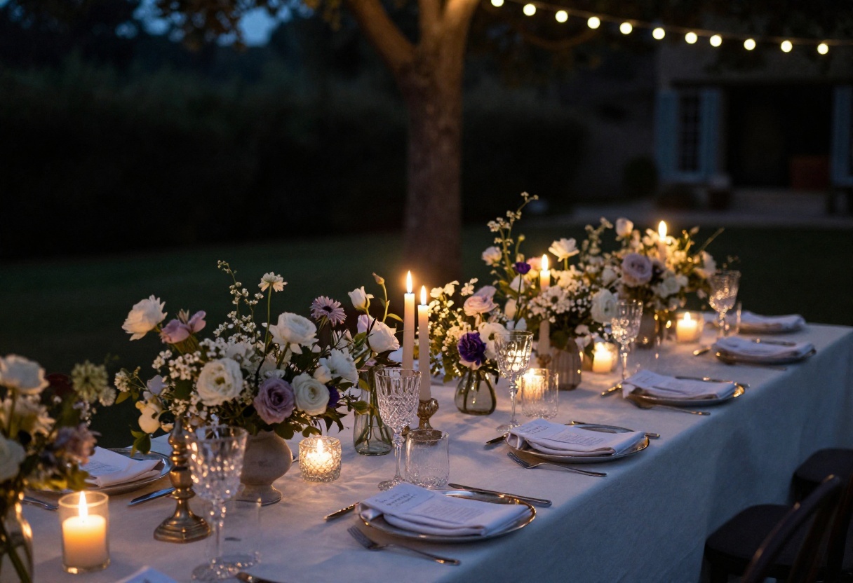 Evening banquet in Provence