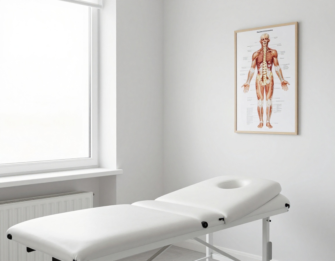 Meridian Chiropractic examination room and diagnostic suite