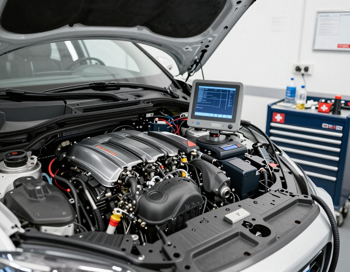 Halverson Auto Works precision diagnostics bay